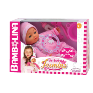 BAMBOLINA – BAMBOLA INTERATTIVA 40CM