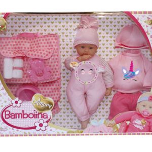 BAMBOLINA AMORE 40CM CON SUONI