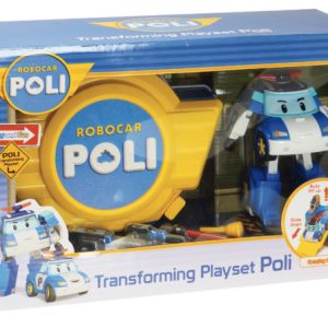 robocar poli poli trasformabile con valigetta