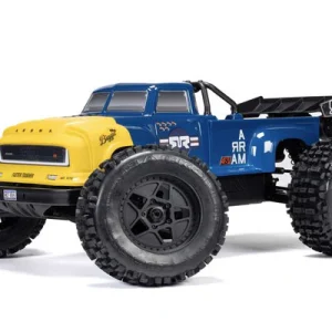 Arrma NOTORIOUS V6 4X4 BLX BRUSHLESS 6S – RTR MONSTER TRUCK 1:8 – BLU GIALLO cod.ARA8611V6T2