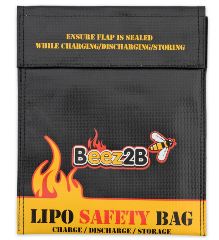 Sacca ignifuga piccola per LiPo 180x220mm LiPo safety bag beelsb02