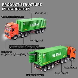 Huina CAMION CONTAINER 1:18 9CH cod.ch1317