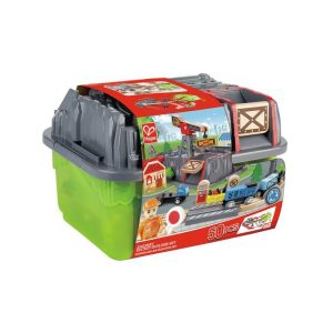 SET COSTRUZIONI FERROVIARIE 50PZ HAPE E3764