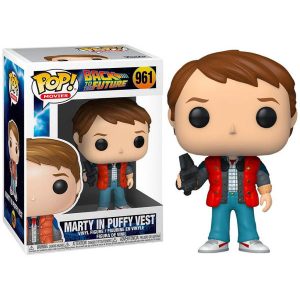 FUNKO POP MARTY IN PUFFY VEST BACK TO THE FUTURE
