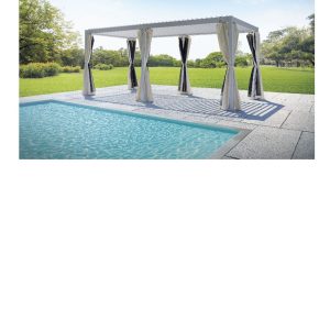 Pergola Bioclimatica  alluminio  3×6