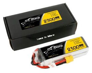 LiPo TATTU 14,8v 2300mAh 75C 4S1P xt60 cod.genta45c23004