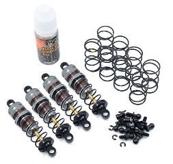 YeahRacing AMMORTIZZATORI DA 60mm 4pz PER OFF-ROAD 1/10 cod.gpeddsg-0060g
