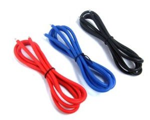 CAVI SILICONE 3 COLORI 12AWG LUNGHEZZA 60cm PER COLORE cod.gpedwpt-0030