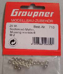 GRAUPNER DADI M2,5 20pz cod.707
