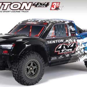Arrma Senton 4X4 3S BLX blu/nera Brushless 1/10 4wd short course cod.HORARA4303V3T1