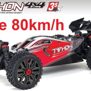TYPHON 4X4 3S BLX Brushless 1/8th 4wd Buggy Red cod.HORARA4306V3