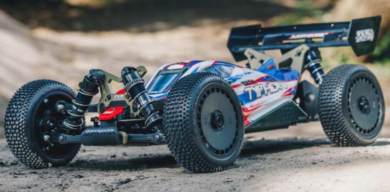 TLR Tuned TYPHON 6S 4WD BLX 1/8 Buggy RTR - immagine 2