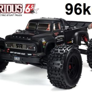 Arrma NOTORIOUS 6S 4WD BLX 1/8 Stunt Truck RTR Black