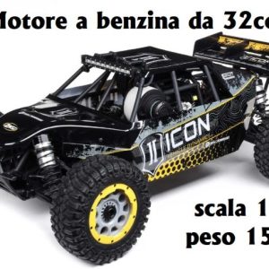 Losi DBXL 2.0 nera Icon 1/5 4wd Gas Buggy motore 32cc