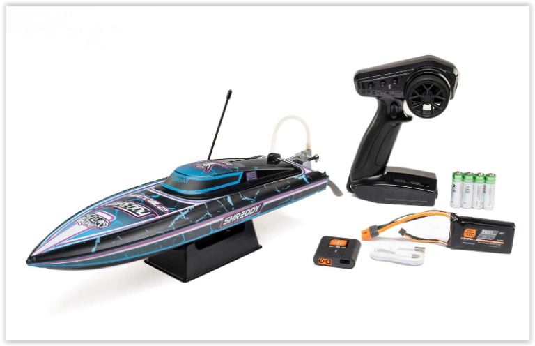 Scafo Proboat Recoil 2 18 Brushless bianco Heatwave 454mm auto raddrizzante cod.HORPRB08053T2 - immagine 2