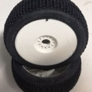 GOMME + CERCHI MIAMI SOFT 2pz BUGGY 1/8 INCOLLATE cod.001-0023