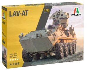 LAV-AT 25 1/35 veicolo corazzato ad 8 ruote motrici marines USA LAV25 cod.6588