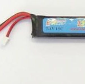 PACCO LiPo 7,4v 1200mAh 15C  PER TUBO M4A1 7.4X1200