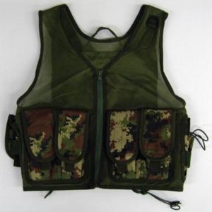 GIUBBINO TATTICO VEGETATO VEST TAGLIA UNICA IN CORDURA cod.JOLJQ029TC