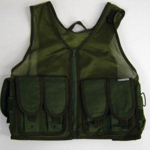GIUBBINO TATTICO VERDE VEST TAGLIA UNICA IN CORDURA cod.joljq029v