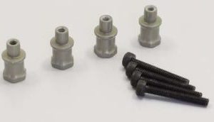 Boccole leggere ammortizzatori alluminio MP10 4pz cod.if346-04lb