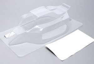 Kyosho CARROZZERIA INFERNO MP9e TKI ELETTRICA TRASPARENTE DA 1mm cod.ifb007h