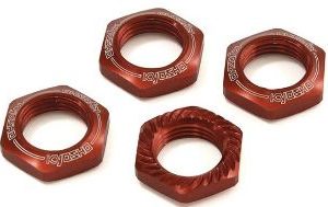 Kyosho Dadi ruota rossi antisvitamento 1/8 4pz MP9 MP10 cod.ifw472r