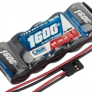 LRP PACCO RX 6v 1600mAh 1×5 HITEC JR PER AUTO 1/8 ED 1/10 cod.430603
