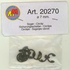 SEGER 7mm BLOCCA CERCHI AUTO  cod.20270