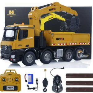 Huina Camion con braccio in scala 1/14 con radio in metallo/plastica cod.1538