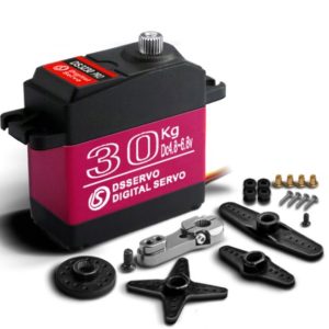 Servo DS3230 PRO Digital 38kg/0,09sec @6,8V waterproof ingr. acciaio cod.ds006