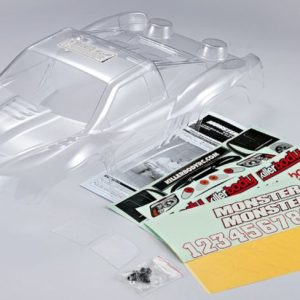 CARROZZERIA SCT MONSTER 1/10 TRASPARENTE SHORT COURSE cod.48033