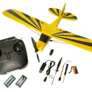 MDX aereo Mini Cub giallo 450mm completo di tutto CON GIROSCOPIO cod.MD12101