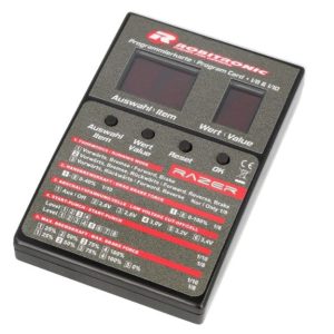 Programmatore LCD per regolatori Razer Ten & eight Hobbywing cod.r01269