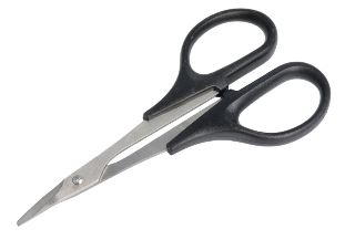 Forbici curve per tagliare le carrozzerie in lexan cod.ra50377