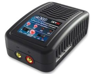 Caricabatterie e430 AC 220v 30W LiPo NiMh 1-3Ah con cavo XT60 cod.sk100107
