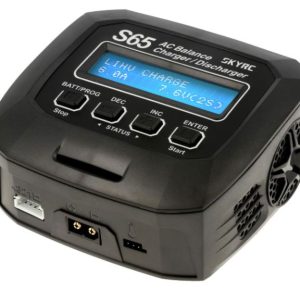 Skyrc Caricabatterie S65 220v LiPo 2-4s 6A 65W scarica 2A 10W cod.sk100152