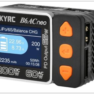 Skyrc Caricabatterie compatto B6AC Neo LiPo 1-6s 220v cod.100200-03