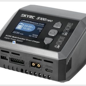 Caricabatterie S100 Neo LiPo 1-6s 12A 100W AC 220v funzione alimentatore cod.100202