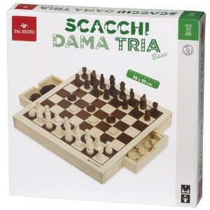 SCACCHI DAMA TRIA DAL NEGRO