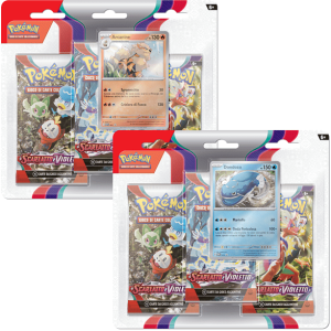 BLISTER 3 BUSTE SCARLATTO E VIOLETTO POKEMON
