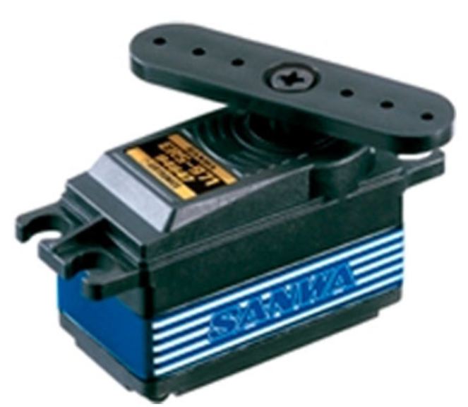 Sanwa SERVO ERS971 BASSO PROFILO CAR DIGITALE WATERPROOF 9,2K 0,09s cod.sco-ss54061a - immagine 2