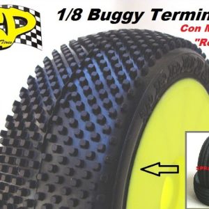 GOMME TERMINATOR SS REACTIVE SOFT 1/8 CON MOUSSE TORNITA 08610-mrm
