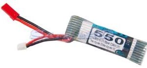 E-flite LiPo 3,7v 550mah spina BEC cod.SUPSAF06036