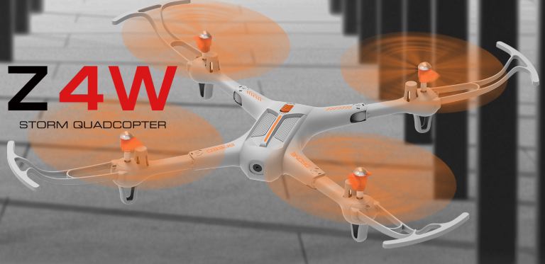 Mini drone Syma Z4W bianco con camera WiFi e sensore barometrico cod.z4w - immagine 2