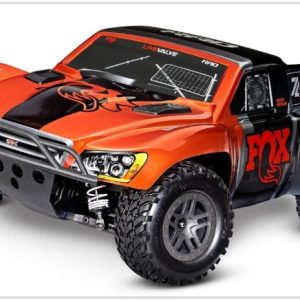 Traxxas Slash 4wd FOX arancio 1/10 Brushless BL-2s Short Course cod.TXX68154-4FOX