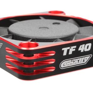 Corally Ventola ROSSA di raffreddamento alluminio High Speed 40x40mm 53112-2