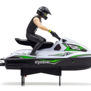 Kyosho Moto d’acqua Wave Chopper 2.0 RC elettrica ReadySet con radio KT231P green