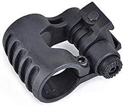 Attacco torcia regolabile nero cod.oel-ex340