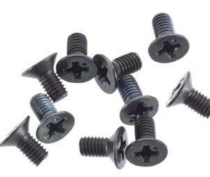 Viti piatte a croce M3x6mm Axial 10pz
